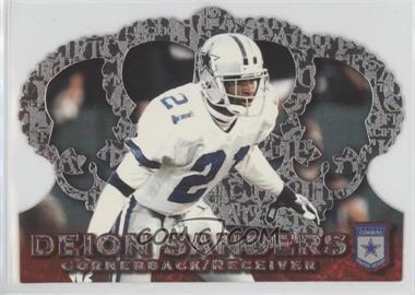 1996 Pacific Crown Royale - [Base] - Silver #CR-55 - Deion Sanders