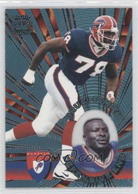 1996 Pacific Invincible - [Base] - Platinum Blue #I-19 - Bruce Smith