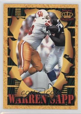 1996 Pacific Invincible - Smash-Mouth #SM174 - Warren Sapp