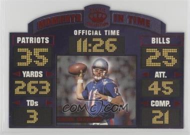 1996 Pacific Litho-Cel - Moments in Time #MT-16 - Drew Bledsoe