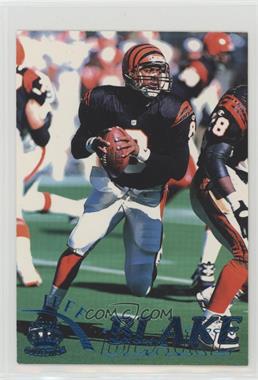 1996 Pacific Pure NFL Gridiron - [Base] - Platinum Blue #23 - Jeff Blake [EX to NM]