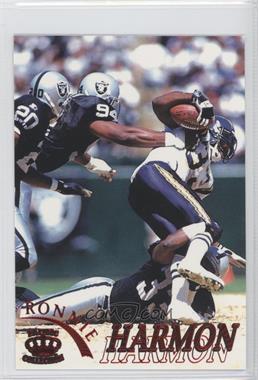 1996 Pacific Pure NFL Gridiron - [Base] - Red #104 - Ronnie Harmon