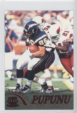 1996 Pacific Pure NFL Gridiron - [Base] - Red #107 - Alfred Pupunu