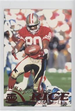 1996 Pacific Pure NFL Gridiron - [Base] - Red #110 - Jerry Rice