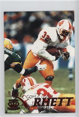 1996 Pacific Pure NFL Gridiron - [Base] - Red #122 - Errict Rhett [Noted]