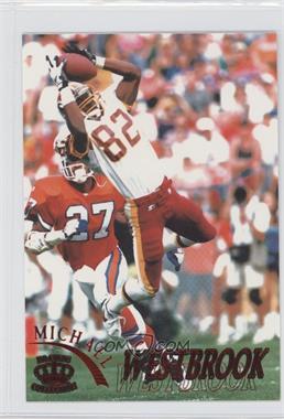 1996 Pacific Pure NFL Gridiron - [Base] - Red #125 - Michael Westbrook