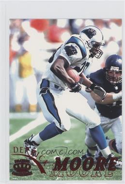 1996 Pacific Pure NFL Gridiron - [Base] - Red #17 - Derrick Moore