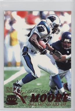 1996 Pacific Pure NFL Gridiron - [Base] - Red #17 - Derrick Moore [Noted]