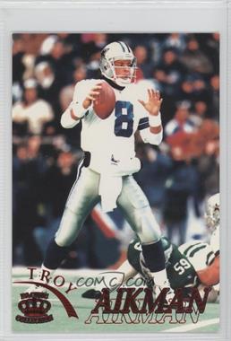 1996 Pacific Pure NFL Gridiron - [Base] - Red #30 - Troy Aikman