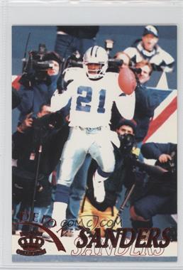 1996 Pacific Pure NFL Gridiron - [Base] - Red #33 - Deion Sanders