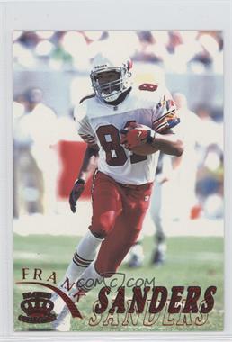 1996 Pacific Pure NFL Gridiron - [Base] - Red #4 - Frank Sanders