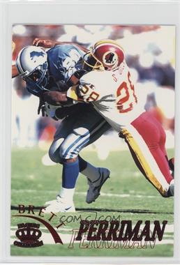 1996 Pacific Pure NFL Gridiron - [Base] - Red #40 - Brett Perriman [Noted]