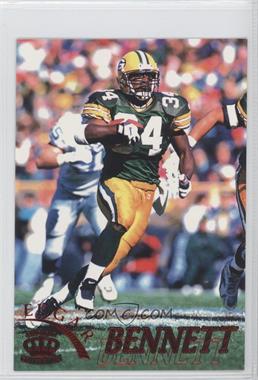 1996 Pacific Pure NFL Gridiron - [Base] - Red #43 - Edgar Bennett