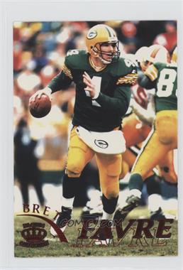 1996 Pacific Pure NFL Gridiron - [Base] - Red #45 - Brett Favre [Noted]
