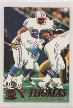 1996 Pacific Pure NFL Gridiron - [Base] - Red #50 - Rodney Thomas