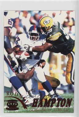 1996 Pacific Pure NFL Gridiron - [Base] - Red #81 - Rodney Hampton [Noted]