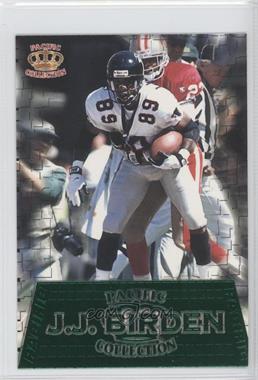 1996 Pacific Pure NFL Gridiron - Pacific Collection - Green #GG-1 - J.J. Birden