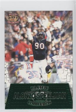 1996 Pacific Pure NFL Gridiron - Pacific Collection - Green #GG-5 - Alonzo Spellman