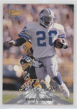 1996 Pinnacle - [Base] - Artist's Proof #131 - Barry Sanders