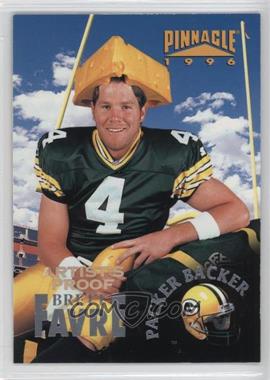 1996 Pinnacle - [Base] - Artist's Proof #200 - Brett Favre