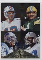 Checklist - Dan Marino, Brett Favre, Barry Sanders, Emmitt Smith