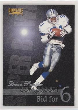 1996 Pinnacle - [Base] - Silver #186 - Deion Sanders