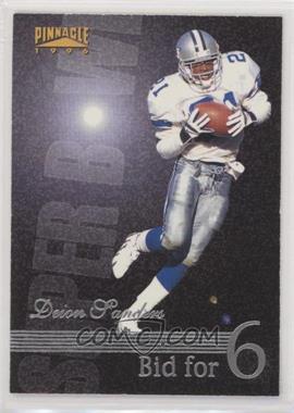 1996 Pinnacle - [Base] - Silver #186 - Deion Sanders