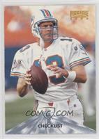 Checklist - Dan Marino [EX to NM]