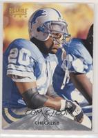 Checklist - Barry Sanders