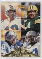 Checklist - Dan Marino, Brett Favre, Barry Sanders, Emmitt Smith