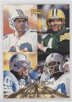 Checklist - Dan Marino, Brett Favre, Barry Sanders, Emmitt Smith