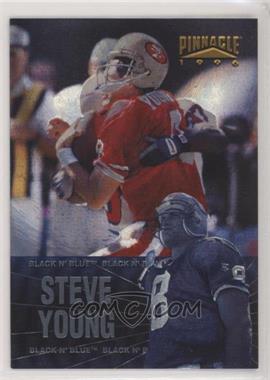 1996 Pinnacle - Black N' Blue #1 - Steve Young