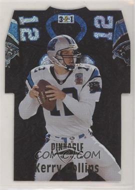 1996 Pinnacle - Die-Cut Jerseys - Holofoil #6 - Kerry Collins