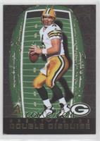 Brett Favre, Kerry Collins (Peeled) [EX to NM]