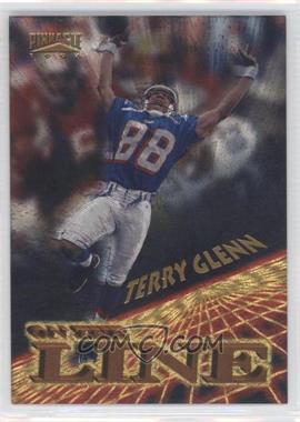 1996 Pinnacle - On the Line #12 - Terry Glenn