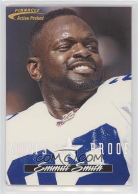 1996 Pinnacle Action Packed - [Base] - Artist's Proof #1 - Emmitt Smith