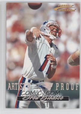 1996 Pinnacle Action Packed - [Base] - Artist's Proof #12 - Drew Bledsoe