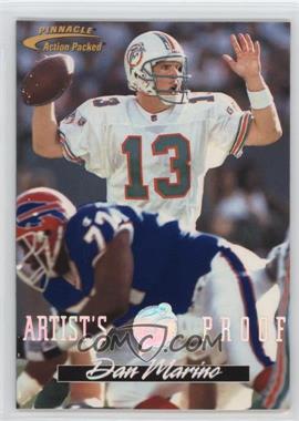 1996 Pinnacle Action Packed - [Base] - Artist's Proof #2 - Dan Marino