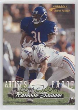 1996 Pinnacle Action Packed - [Base] - Artist's Proof #34 - Rashaan Salaam