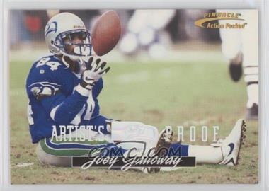 1996 Pinnacle Action Packed - [Base] - Artist's Proof #58 - Joey Galloway