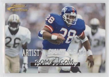 1996 Pinnacle Action Packed - [Base] - Artist's Proof #62 - Tyrone Wheatley