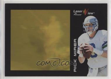 1996 Pinnacle Laser View - [Base] - Gold #18 - Rick Mirer [EX to NM]