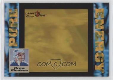 1996 Pinnacle Laser View - [Base] - Gold #36 - Pure Energy - Drew Bledsoe