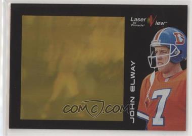 1996 Pinnacle Laser View - [Base] - Gold #5 - John Elway