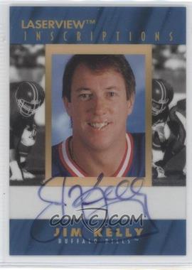 1996 Pinnacle Laser View - Inscriptions #_JIKE - Jim Kelly /3100