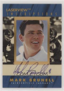 1996 Pinnacle Laser View - Inscriptions #_MABR - Mark Brunell /3200