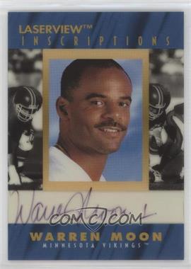 1996 Pinnacle Laser View - Inscriptions #_WAMO - Warren Moon /2800