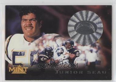 1996 Pinnacle Mint Collection - [Base] - Silver #18 - Junior Seau