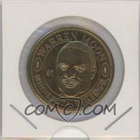 1996 Pinnacle Mint Collection - Coins - Brass #5 - Warren Moon
