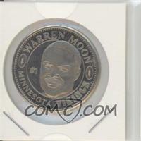 1996 Pinnacle Mint Collection - Coins - Nickel #5 - Warren Moon